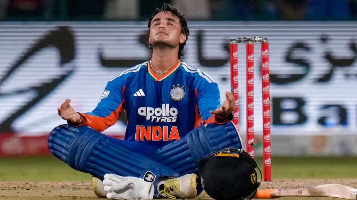 अभिषेक शर्मा ने 17 स‍ितंबर को शतक जड़ने के बाद खास अंदाज में सेल‍िब्रेशन किया (Photo:PTI)