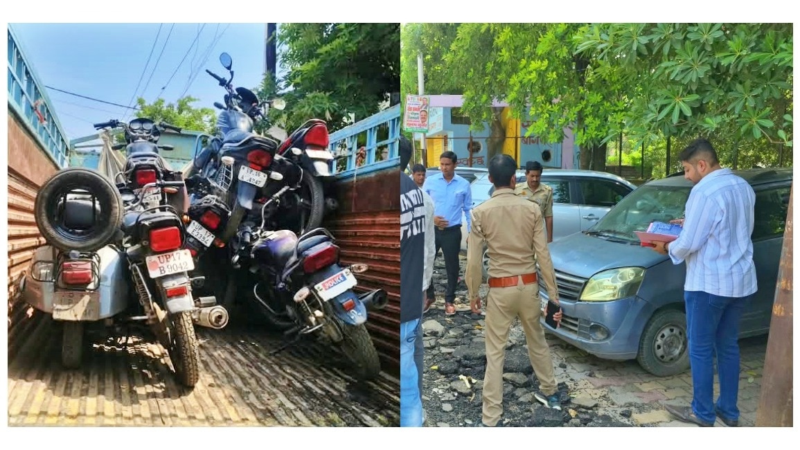 Crackdown on old vehicles in Baghpat (Photo: ITG)