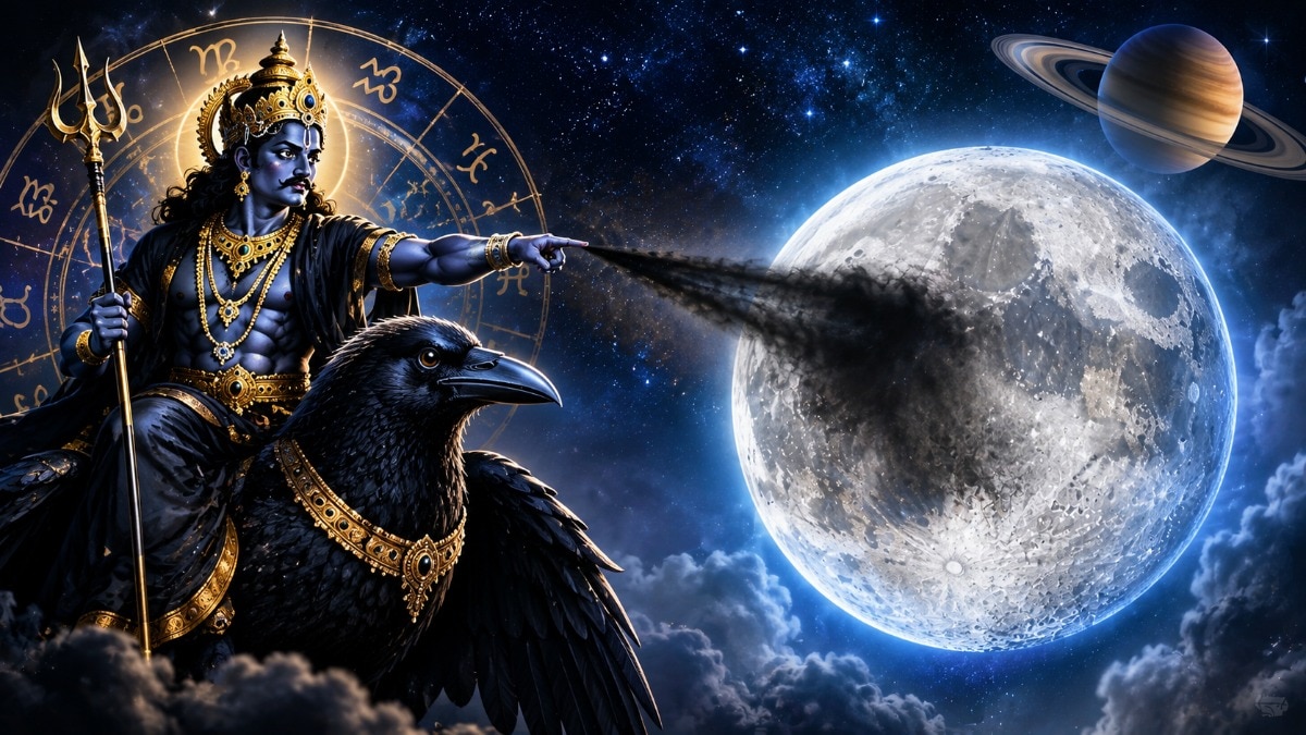Shani Drishti Alert 2026: आज रात चंद्रमा पर पड़ेगी शनि की क्रूर दृष्टि! 3 राशियां रहें सावधान