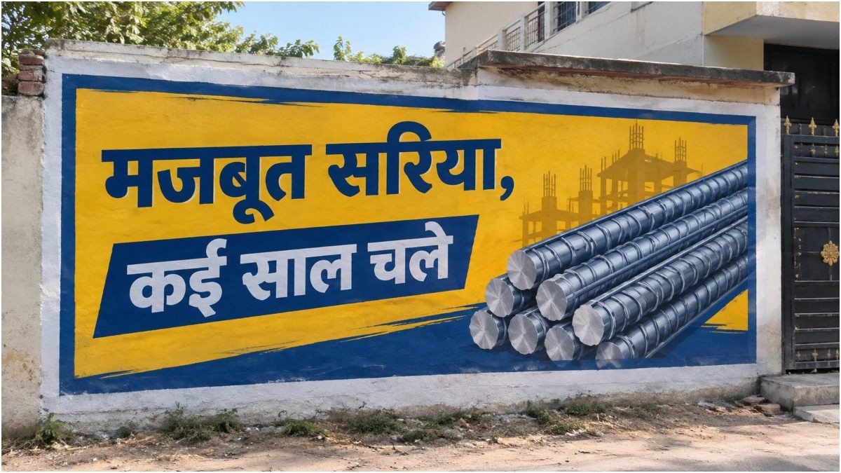 कई जगहों पर दीवार पर विज्ञापन प्रिंट करने का पैसा मिलता है. (Photo: AI Generated)