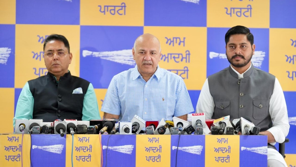 मनीष सिसोदिया ने 20 सितंबर से पूरे प्रदेश में डोर-टू-डोर अभियान शुरू करने की घोषणा की. (Photo: ITG)