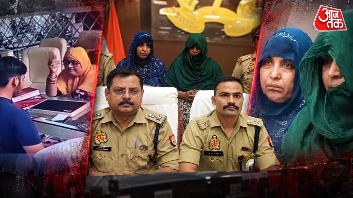 जेवर चोरी करने के आरोप में दो महिलाएं गिरफ्तार. (Photo: ITG)