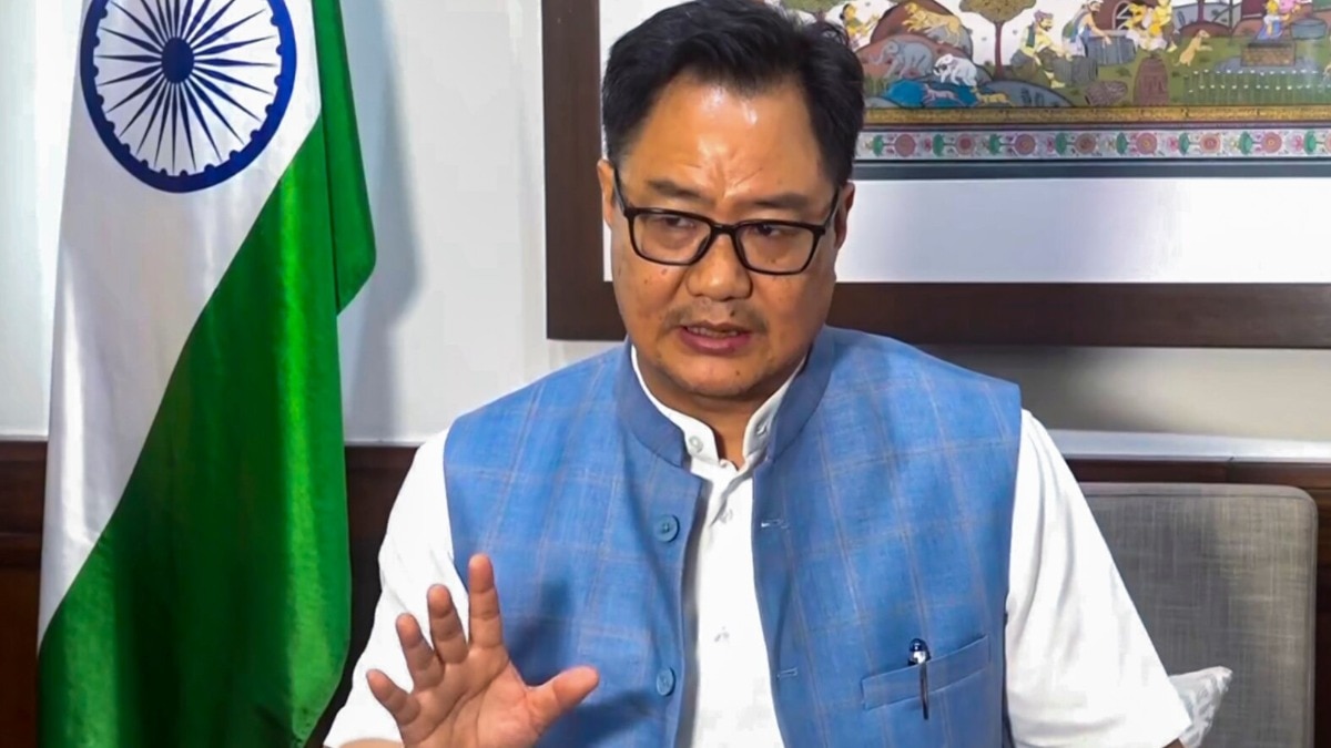 रिजिजू ने कांग्रेस पर निशाना साधा है. (File Photo-ITG)