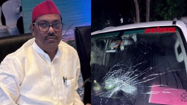 सांसद पर हमले से समर्थकों में गुस्सा. (Photo: Screengrabs)