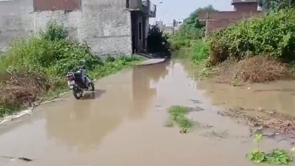 अमृतसर के पास नहर में पड़ी दरार, आबादी की ओर बढ़ा पानी... मिट्टी की बोरियों और नेट से दरार भरने की जंग