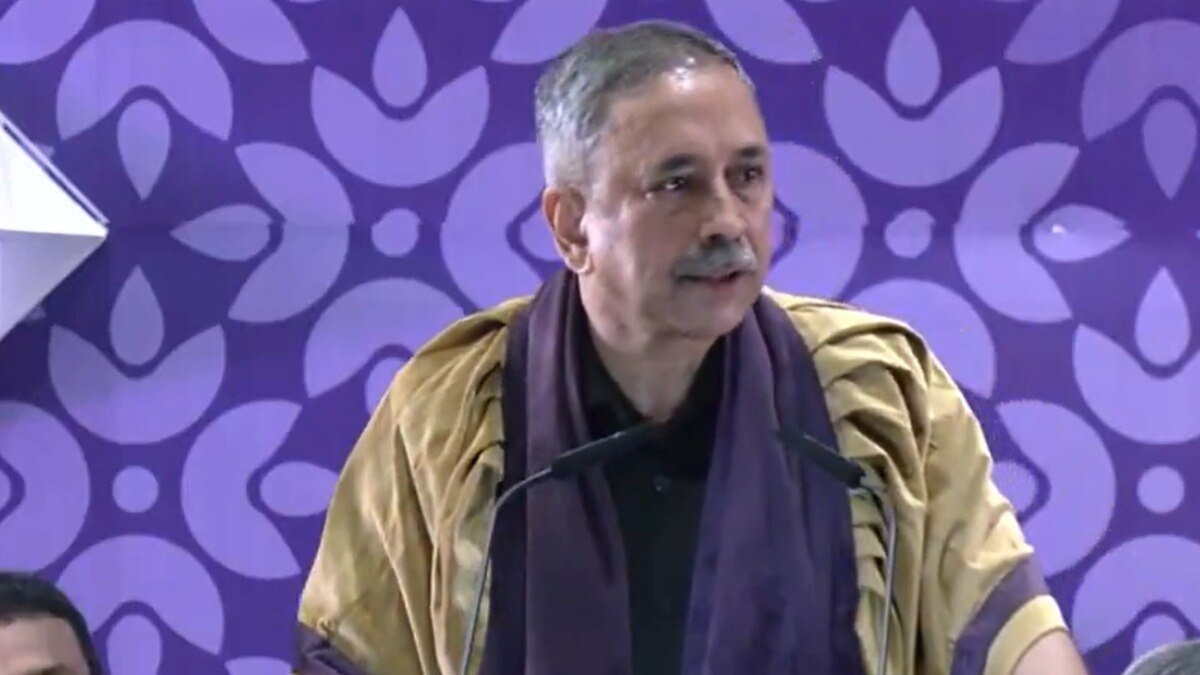 लेफ्टिनेंट जनरल N S राजा सुब्रमणि (Photo: X/ANI Screengrab)