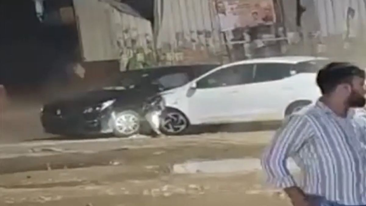 हुड्डा मार्केट में दो पक्षों के बीच हो गया था विवाद. (Photo: Screengrab)