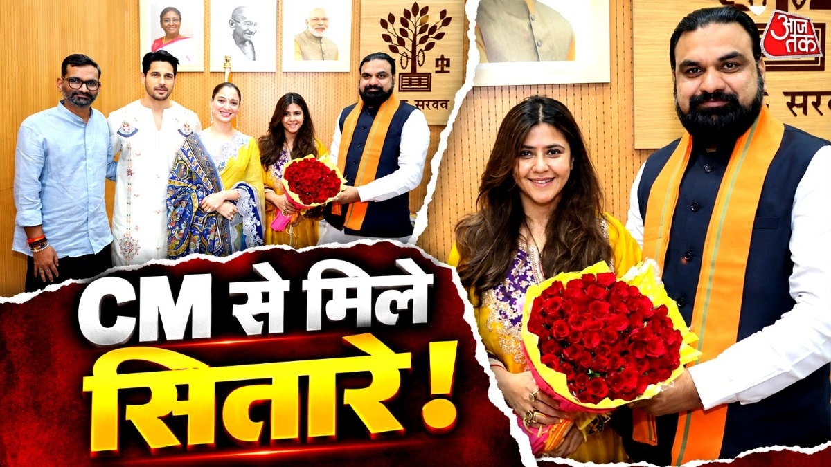 The Vvaan starcast meets Bihar CM Samrat Choudhary, 