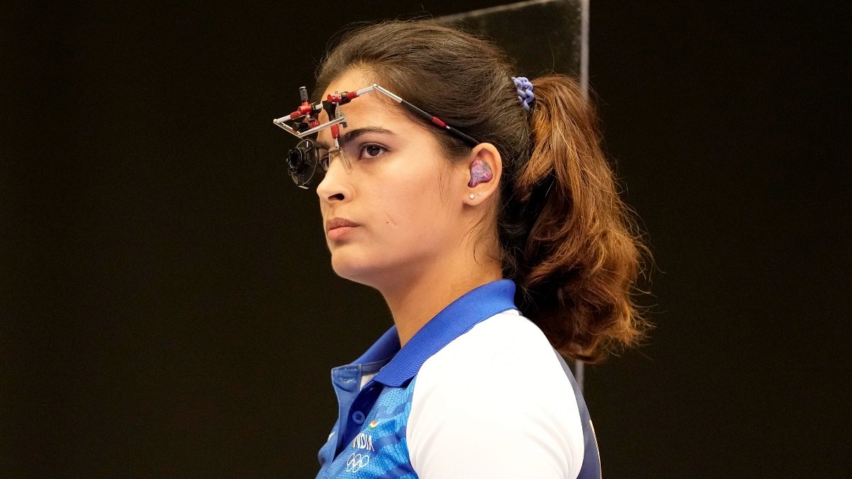 भारत की स्टार निशानेबाज मनु भाकर. (Photo: PTI)