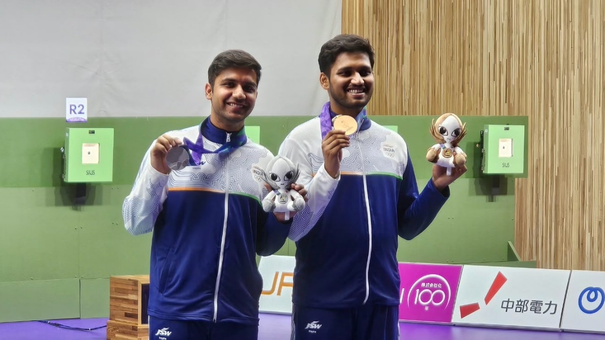 एशियन गेम्स में भारत का जलवा, हिमांशु ने सिल्वर तो रुद्रांक्ष ने जीता ब्रॉन्ज (Photo: NRAI)