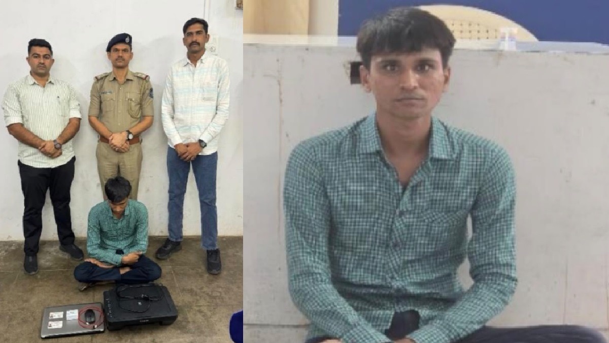 पुलिस पकड़े गए आरोपी से लगातार पूछताछ कर रही है (फोटो-ITG)