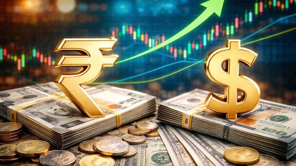 Rúpia indiana se fortalece contra o dólar em 15 pontos em meio à queda dos preços do petróleo