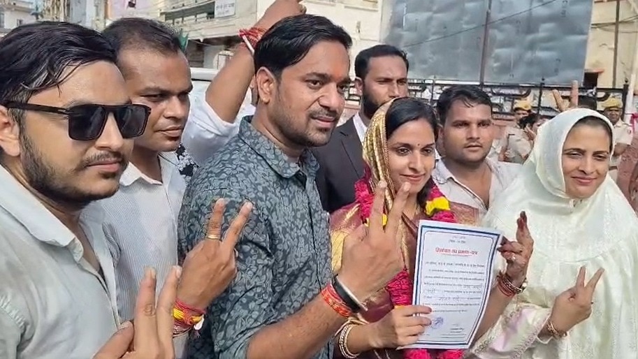 बारां नगर परिषद में आम आदमी पार्टी की शीतल राठौड़ सभापति बन गई हैं
