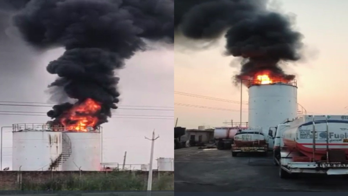kanpur-dehat-tire-oil-factory-fire