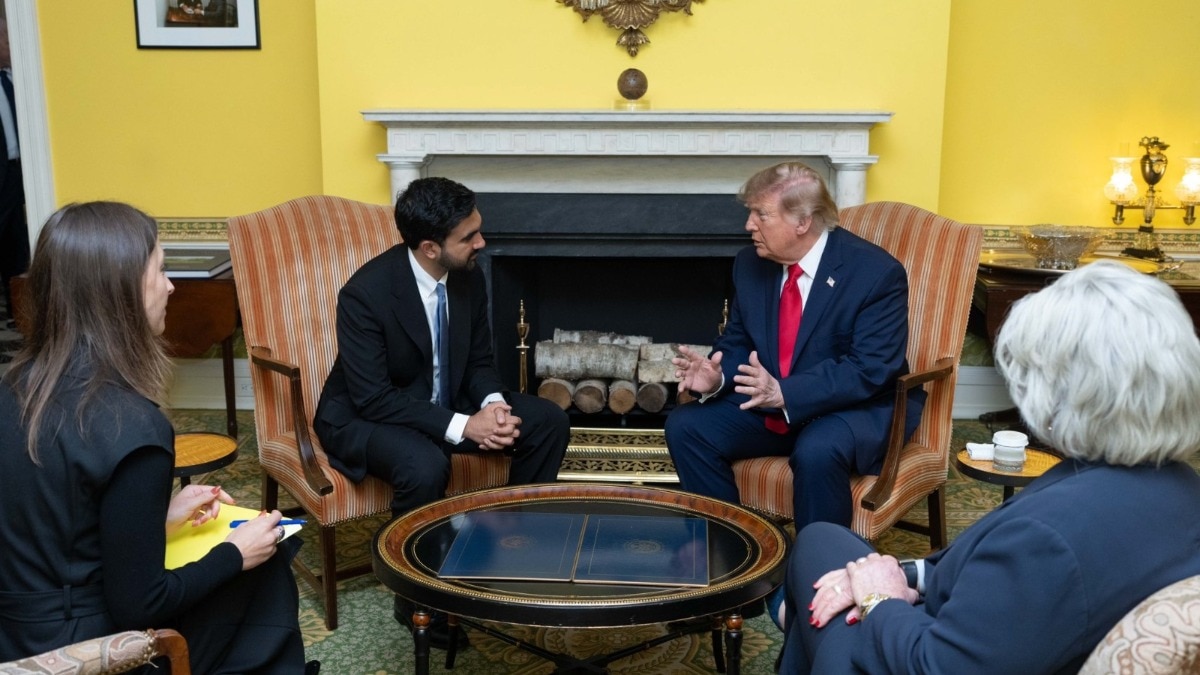 ट्रंप और ममदानी की मुलाकात की तस्वीर. (Photo- X/Zohran Mamdani)