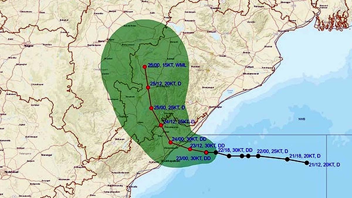 Deep Depression Bay of Bengal