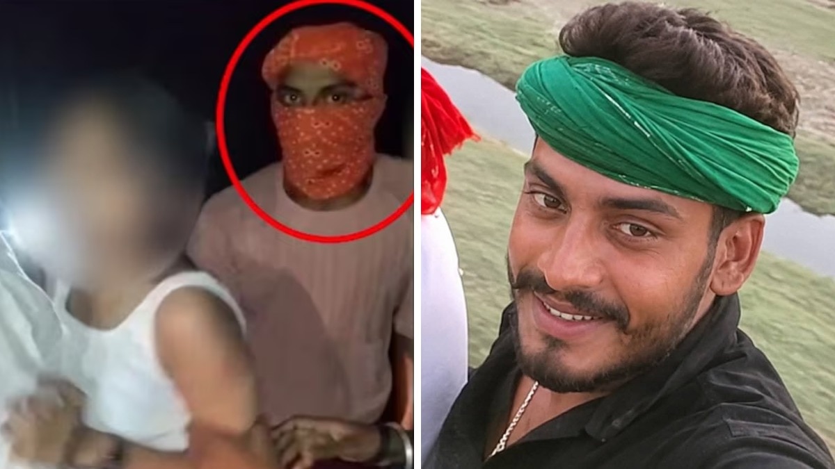 नंदन यादव ने वीडियो में चेहरा ढका हुआ था, उसने लड़की को गलत तरीके से छूआ था (फोटो- ITG)