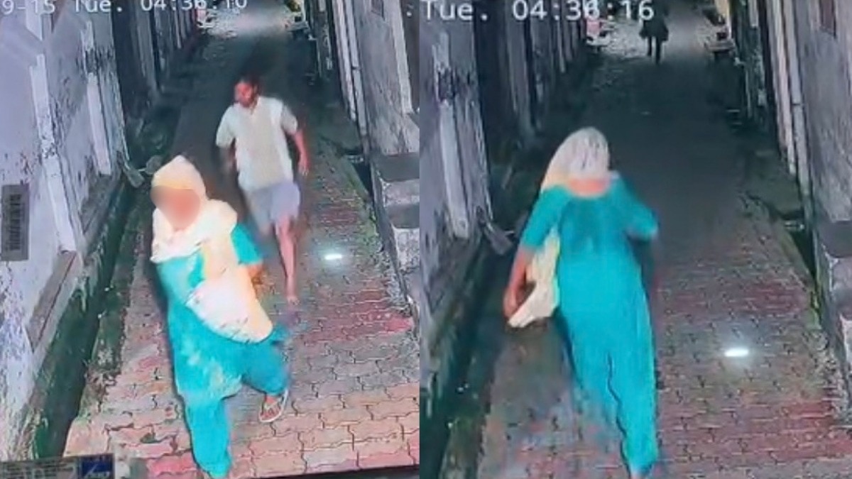 आरोपी की तलाश में जुटी पुलिस.(Photo: Screengrab)