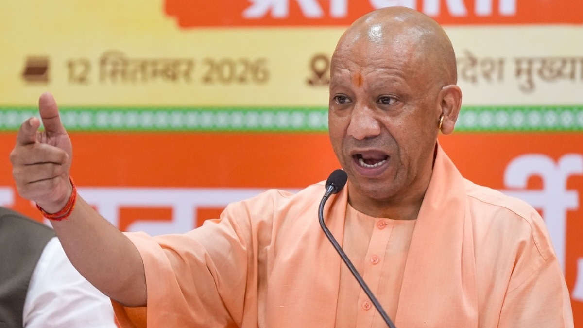 CM योगी आदित्यनाथ ने समाजवादी पार्टी पर साधा निशाना (Photo: PTI)