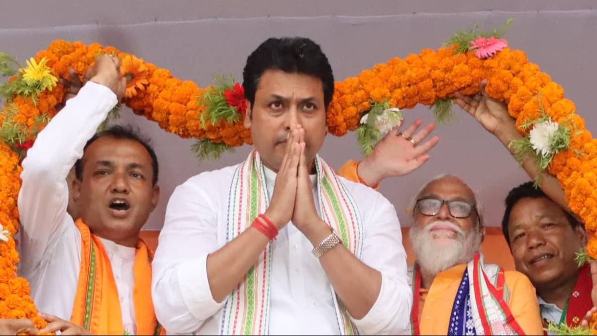 बिप्लब देब MP BJP के नए प्रभारी... जानिए क्यों हाईकमान ने महेंद्र सिंह की जगह त्रिपुरा के पूर्व CM पर जताया भरोसा - biplab kumar deb bjp madhya pradesh in charge political