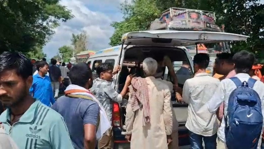 ट्रक ड्राइवर फरार.(Photo: Abhishek Pandey/ITG)