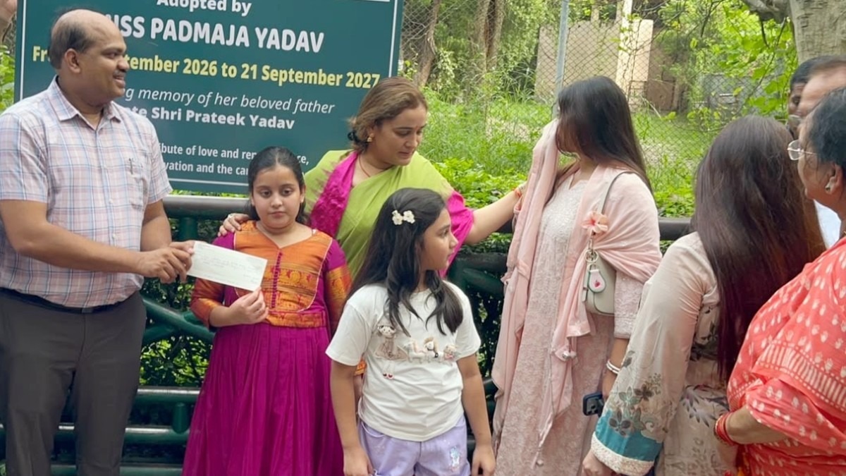 लखनऊ चिड़ियाघर में मना अनोखा जन्मदिन.(Photo:ITG)