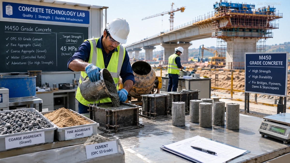 M45 concrete grade