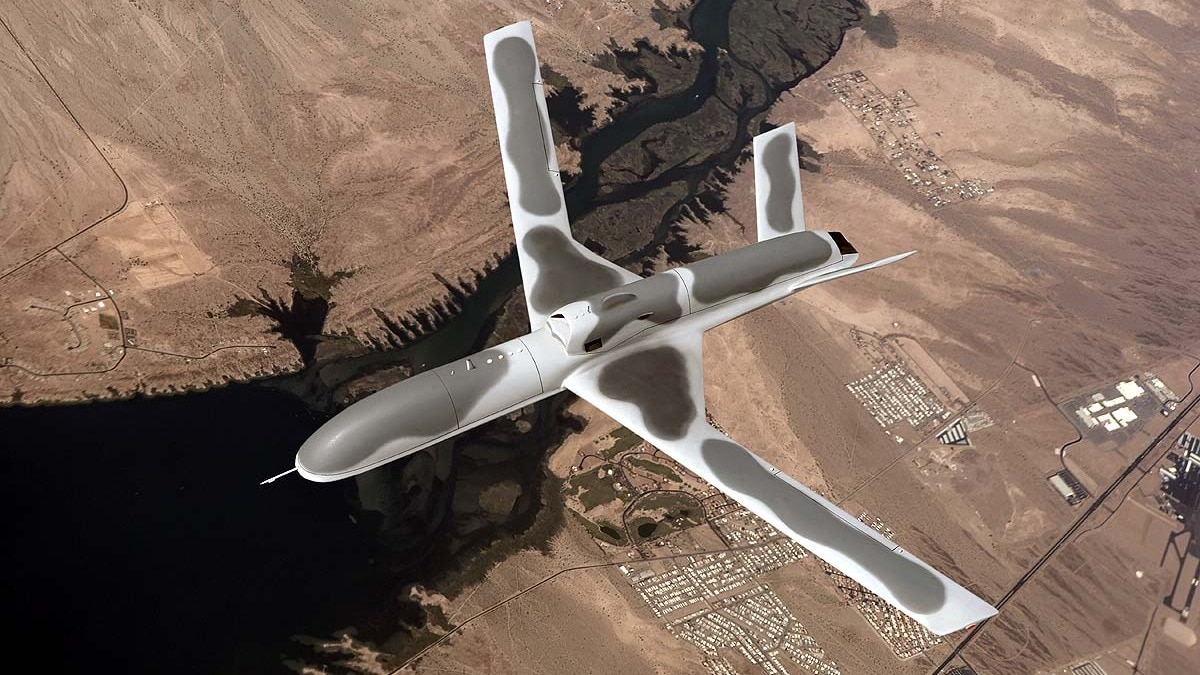 ये है अमेरिका का नया ड्रोन फाइटर जेट MQ-20 Avenger. (Photo: Getty)