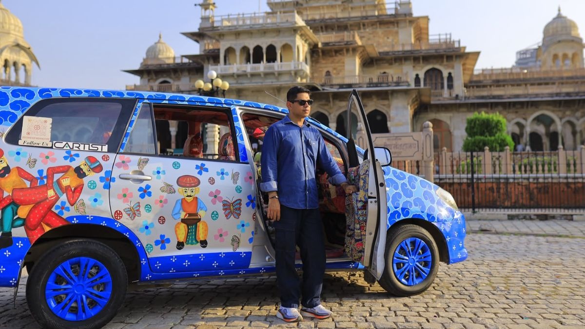 अनकही कहानियों को तलाशने निकली Art Car. (Photo: ITG)