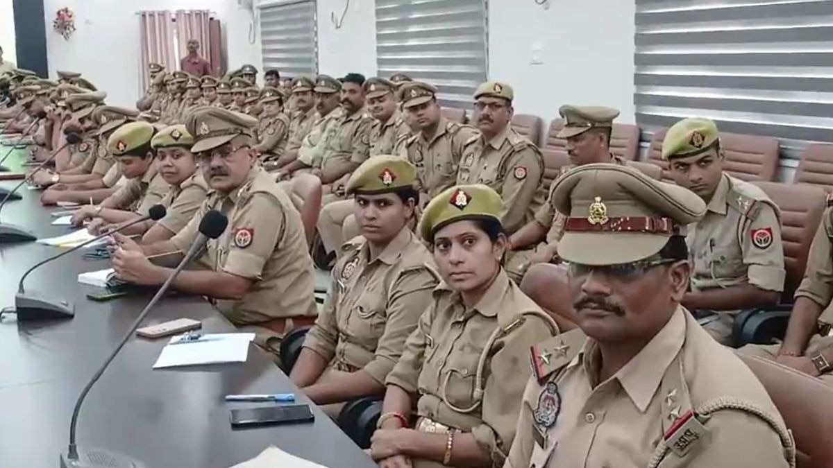 पुलिस कमिश्नरेट सभागार में दी गई ट्रेनिंग. (Photo: Screengrab)