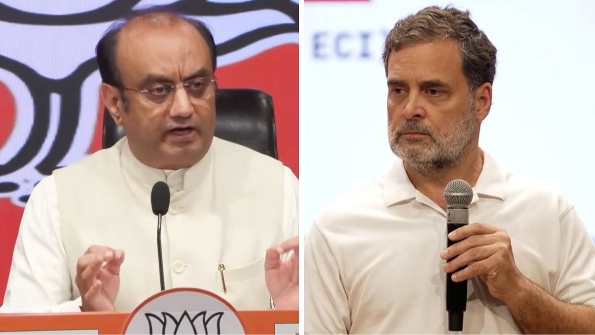 sudhanshu trivedi rahul gandhi