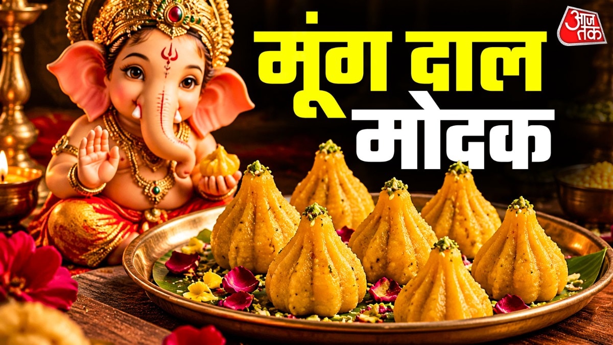 Moong Dal Modak