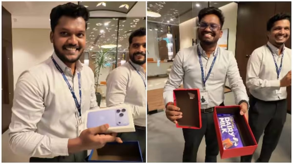 Iphone gift to employee