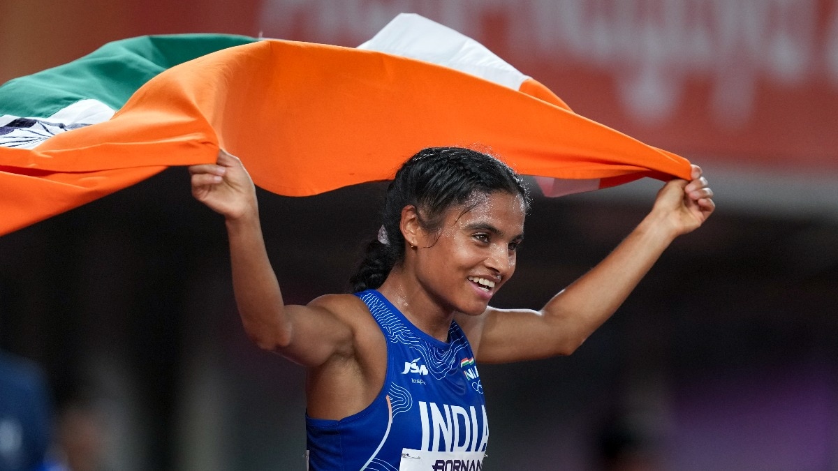 एशियन गेम्स में सीमा ने जीत लिया ऐतिहासिक कांस्य. (Photo: PTI)