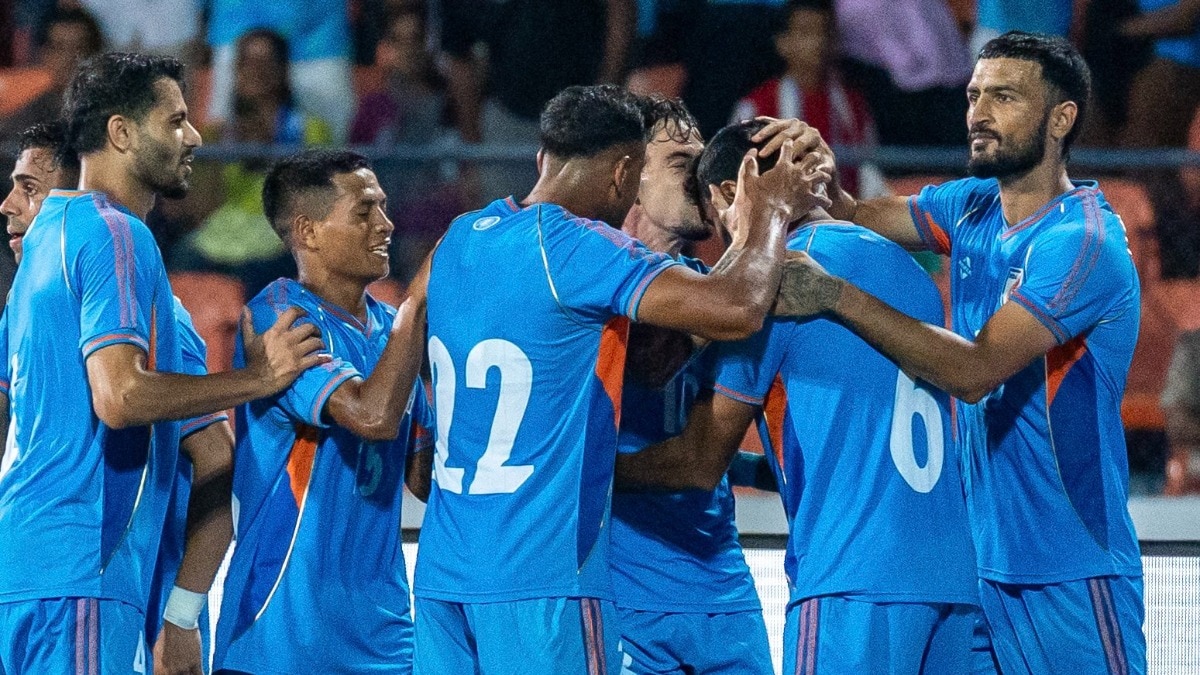 भारत ने पनामा के खिलाफ दिखाया दमदार खेल, रयान विलियम्स चमके. (Photo: X@IndianFootball)