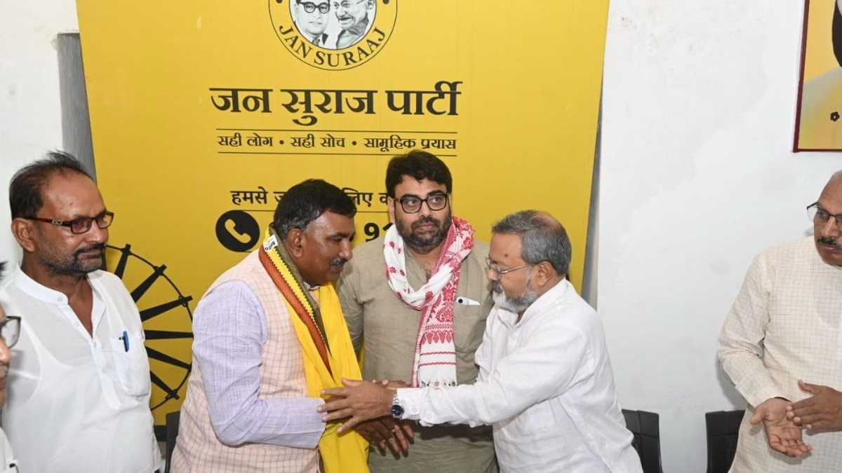 जन सुराज ने श्याम नंदन यादव को बनाया प्रत्याशी.