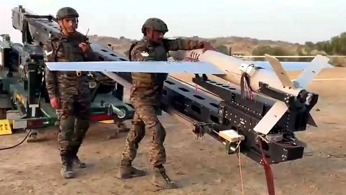 SkyStriker loitering munition