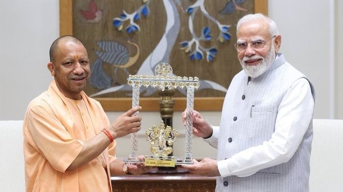 सीएम योगी ने दिल्ली में प्रधानमंत्री मोदी से मुलाकात की है (Photo: ITG)