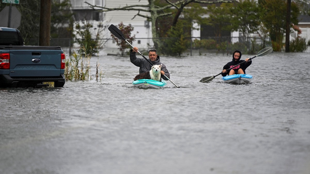 Weather New Jersy nor'easter
