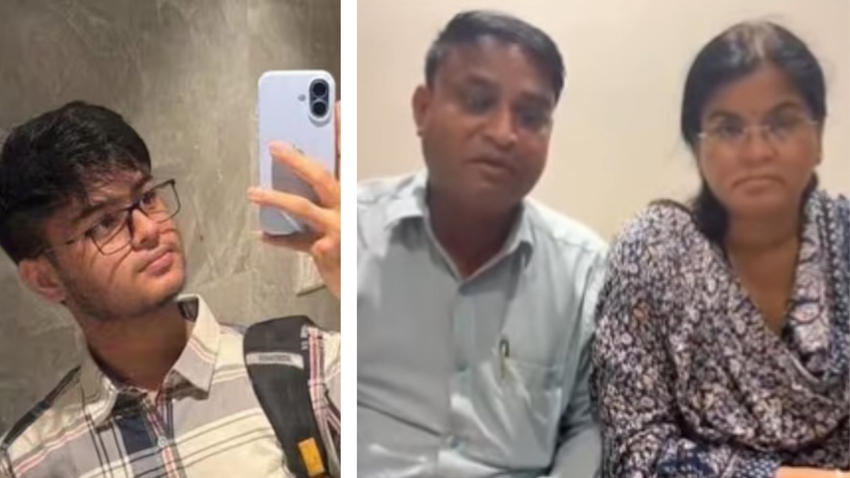 IIT बॉम्बे छात्र साहिल के माता-पिता ने वीडियो जारी कर भूख हड़ताल का ऐलान किया है. (Photo-Insta/@justice4sahil)