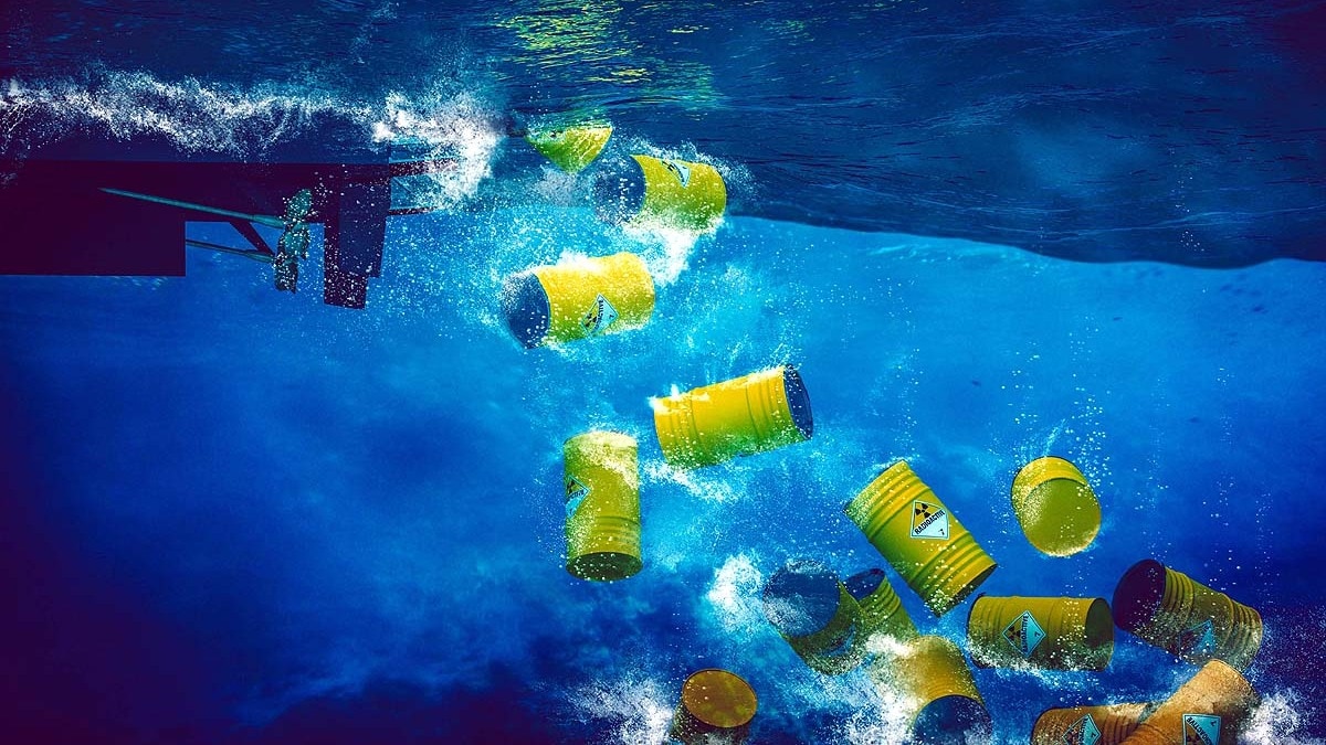Radioactive Waste, Atlantic Ocean