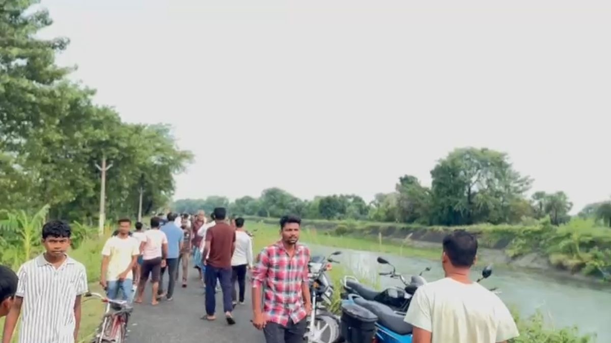 नहर का तटबंध कैसे टूटा, अब हो रही जांच. (Photo: ITG)