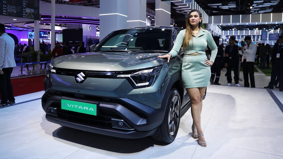 Maruti e Vitara को दुनिया के 100 देशों में एक्सपोर्ट करने का टार्गेट है. Photo: Ashwin Satyadev/ITG