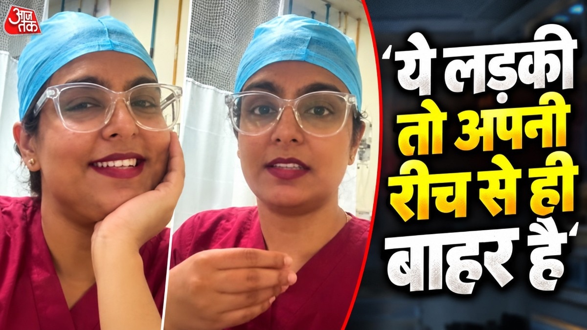 जैस्मिन का वीडियो सोशल मीडिया पर चर्चा में है (Photos: drjasminekalsi/instagram) 