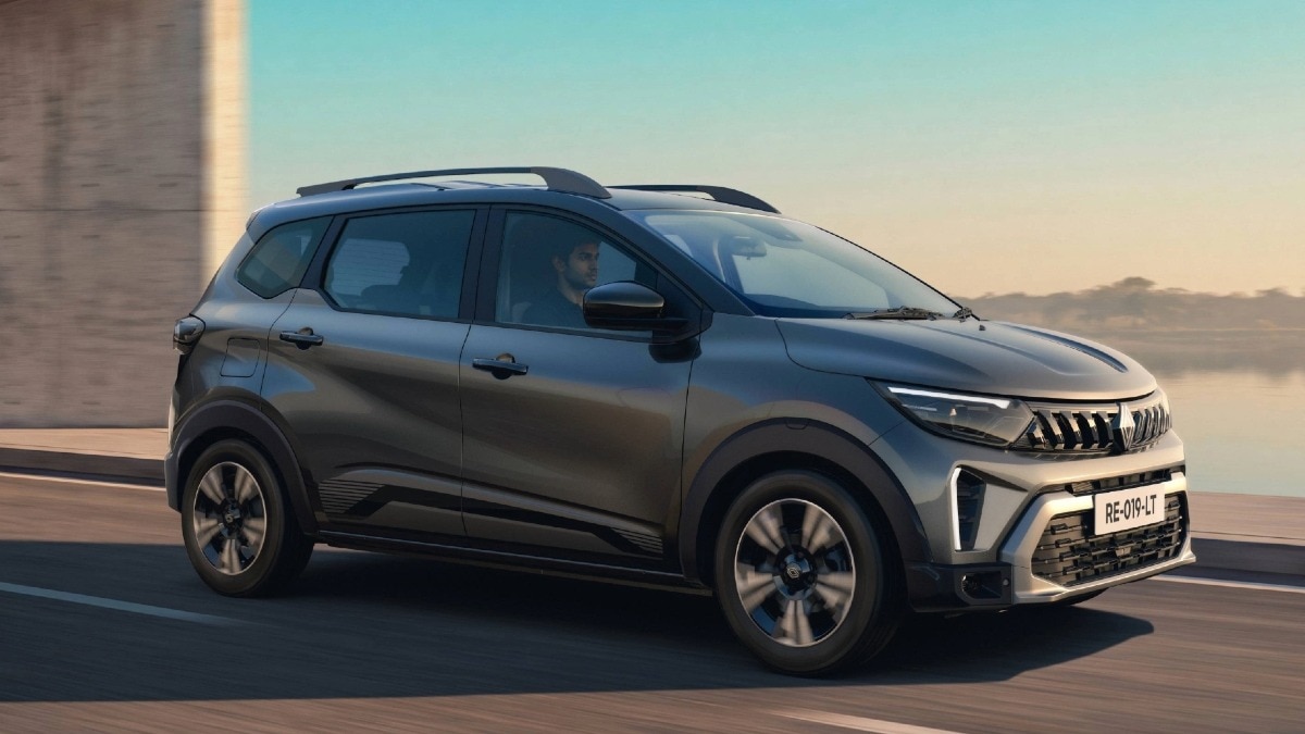 Renault Triber के इस टर्बो वेरिएंट में 1.0 लीटर पेट्रोल इंजन दिया गया है. Photo: Renault.co.in