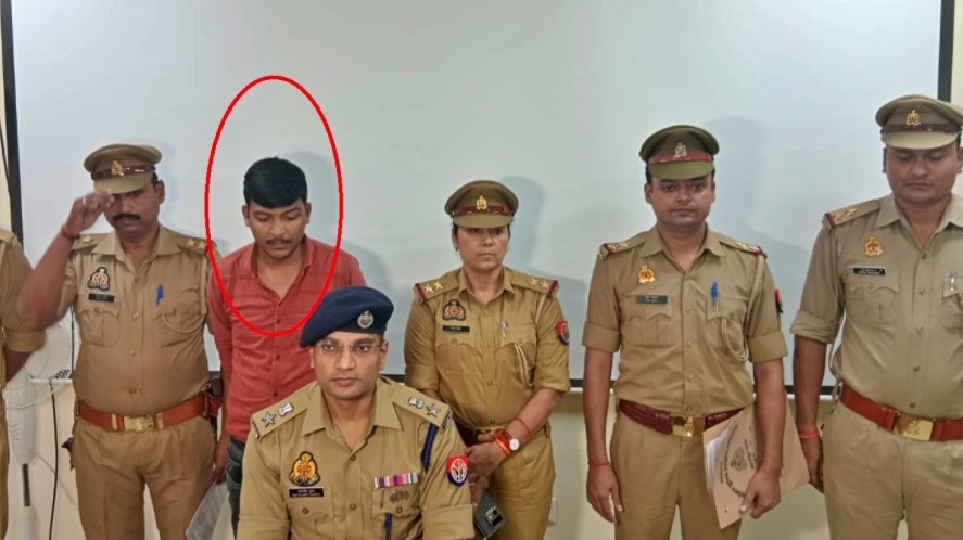 असिस्टेंट कंप्यूटर इंजीनियर सुधांशु गिरफ्तार (Photo- ITG) 
