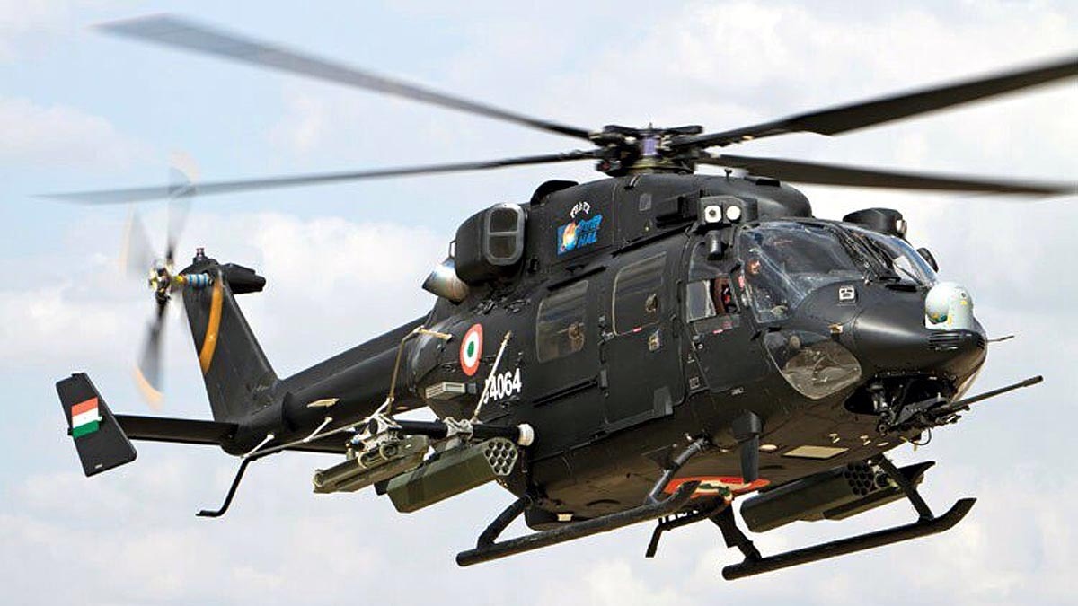 ये भारतीय सेना का अटैक हेलिकॉप्टर रुद्र. (Photo: IAF_MCC)