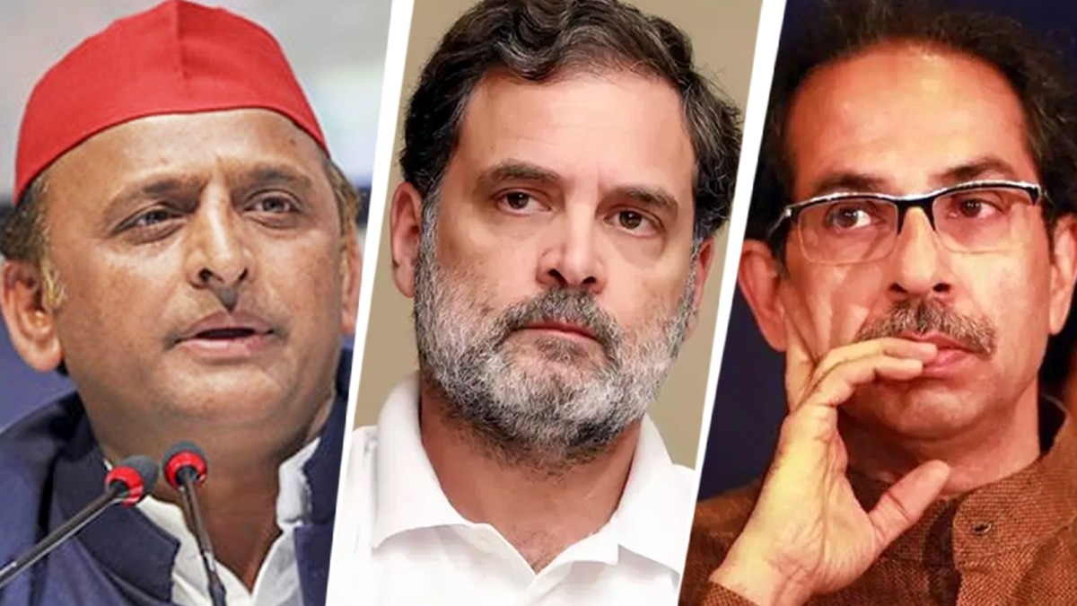 rahul Gandhi akhilesh Yadav uddhav thackeray 