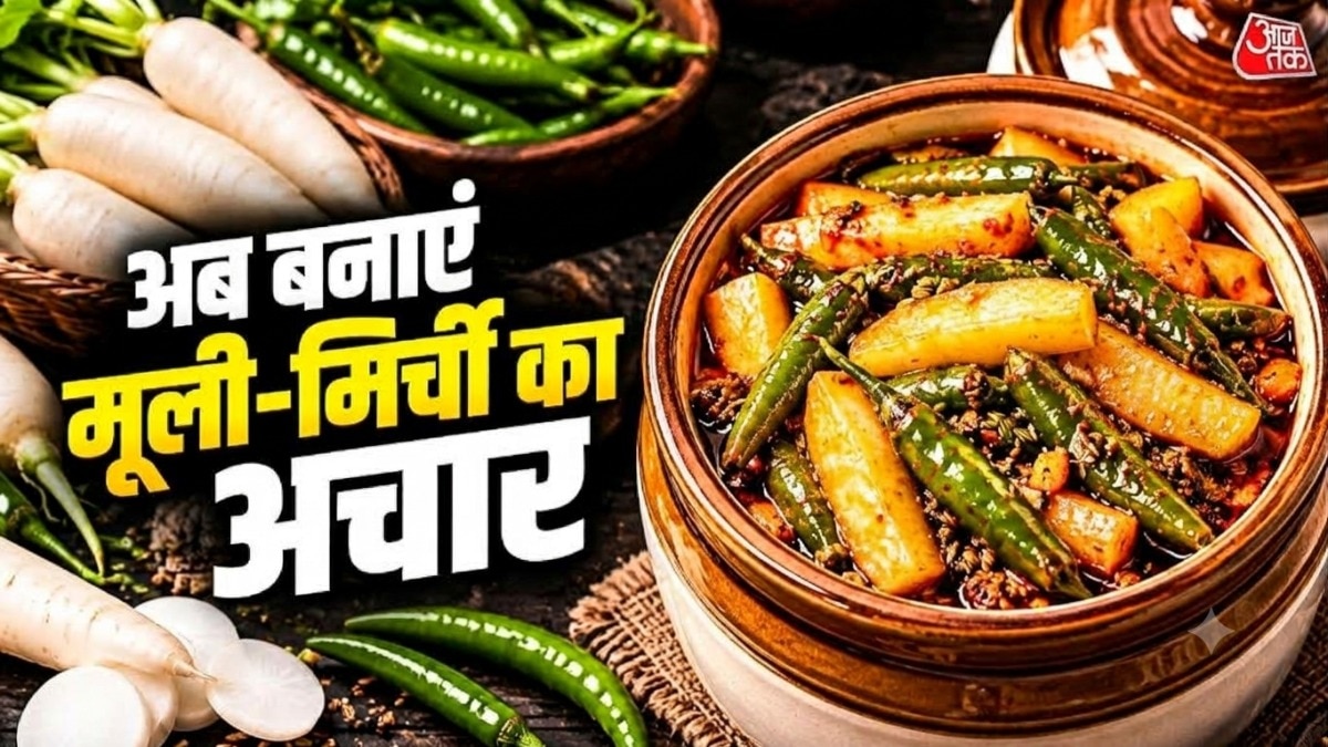 sirke wali mooli mirchi ka achar