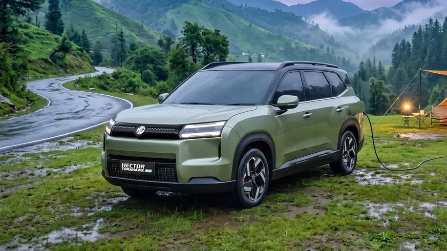 MG Hector Tomahawk EV की डिलीवरी कंपनी ने शुरू कर दी है. (Photo: mgmotor.co.in) 